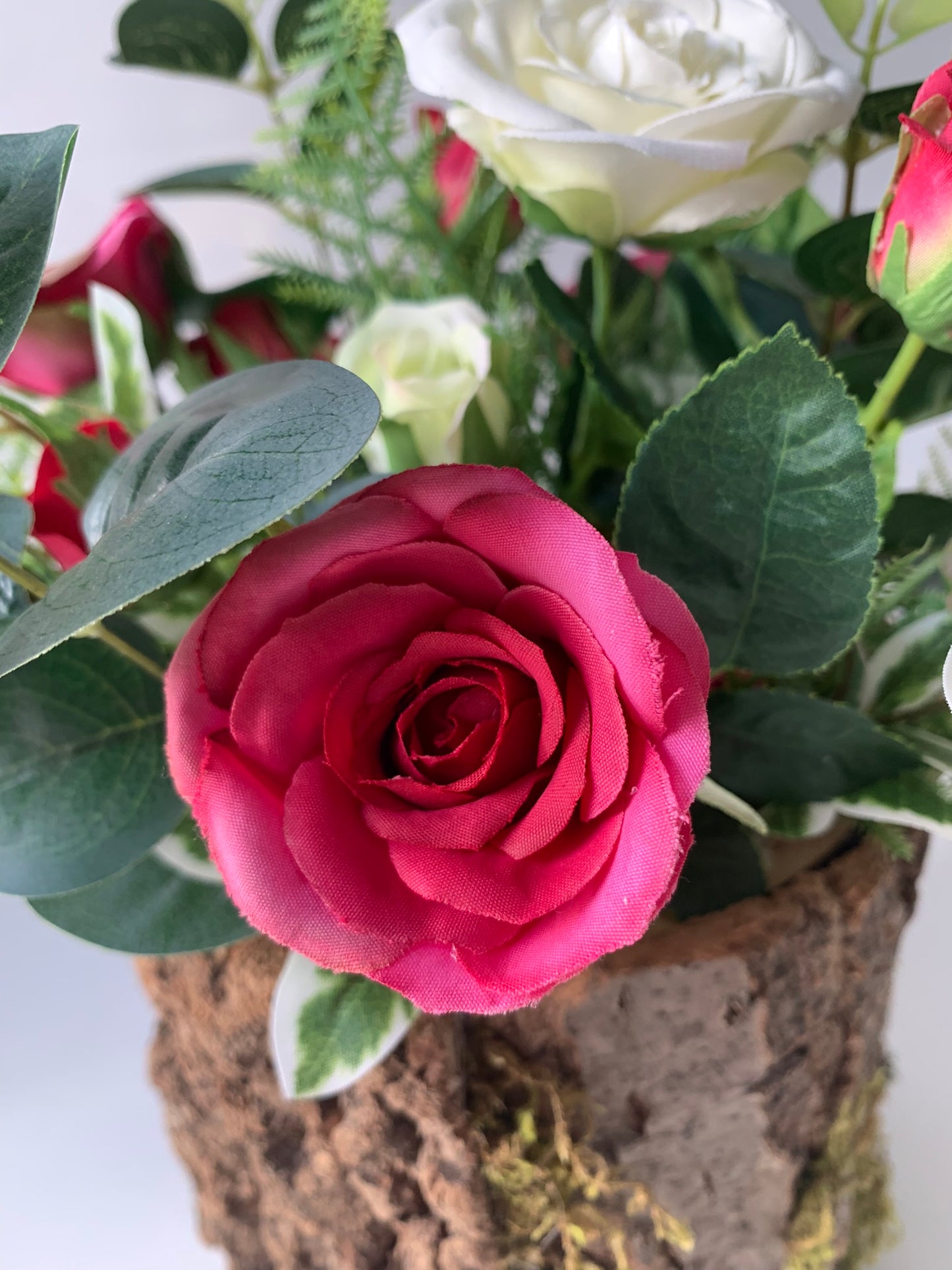 Rustic Roses Flower Arrangement