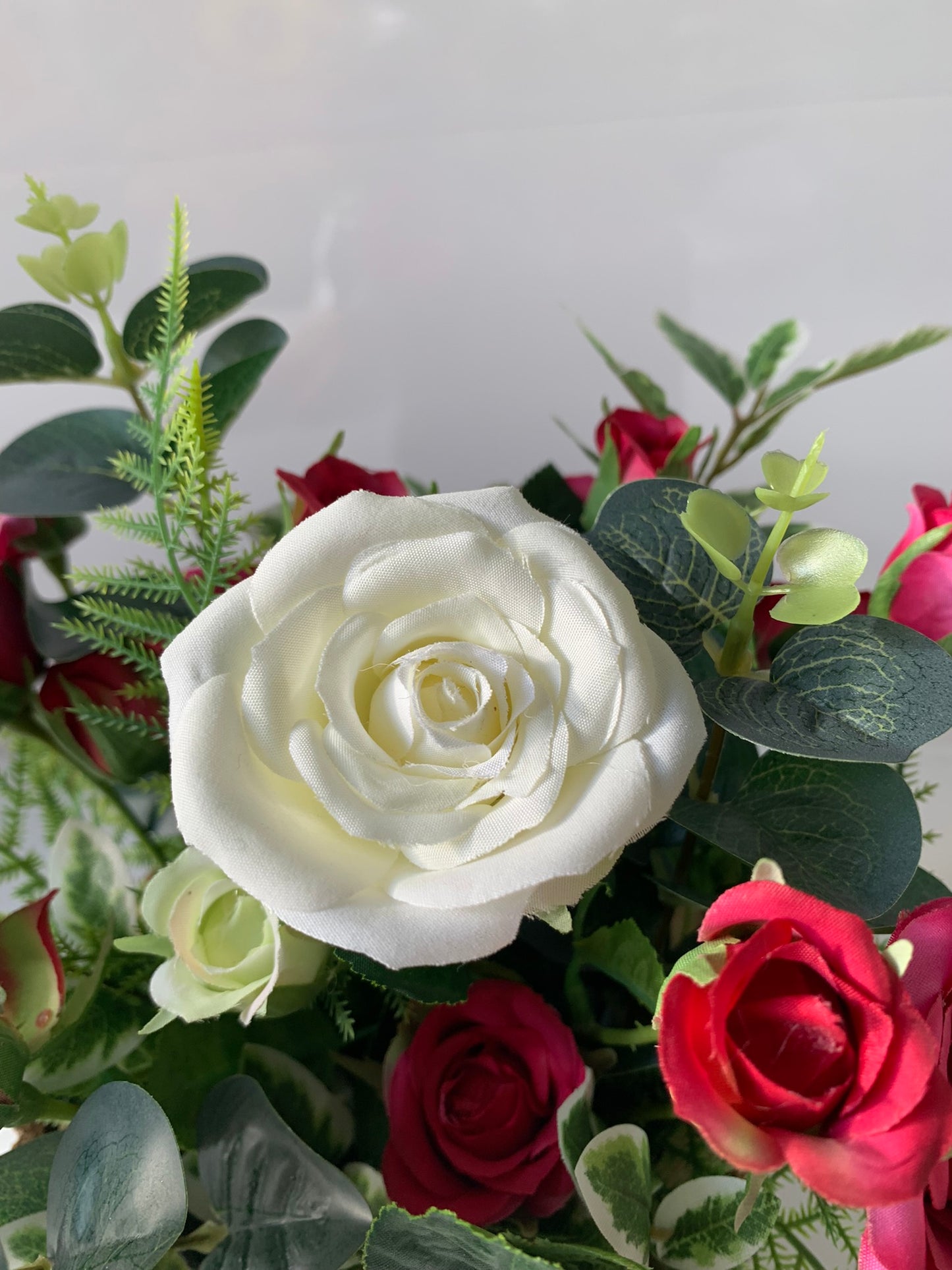 Rustic Roses Flower Arrangement