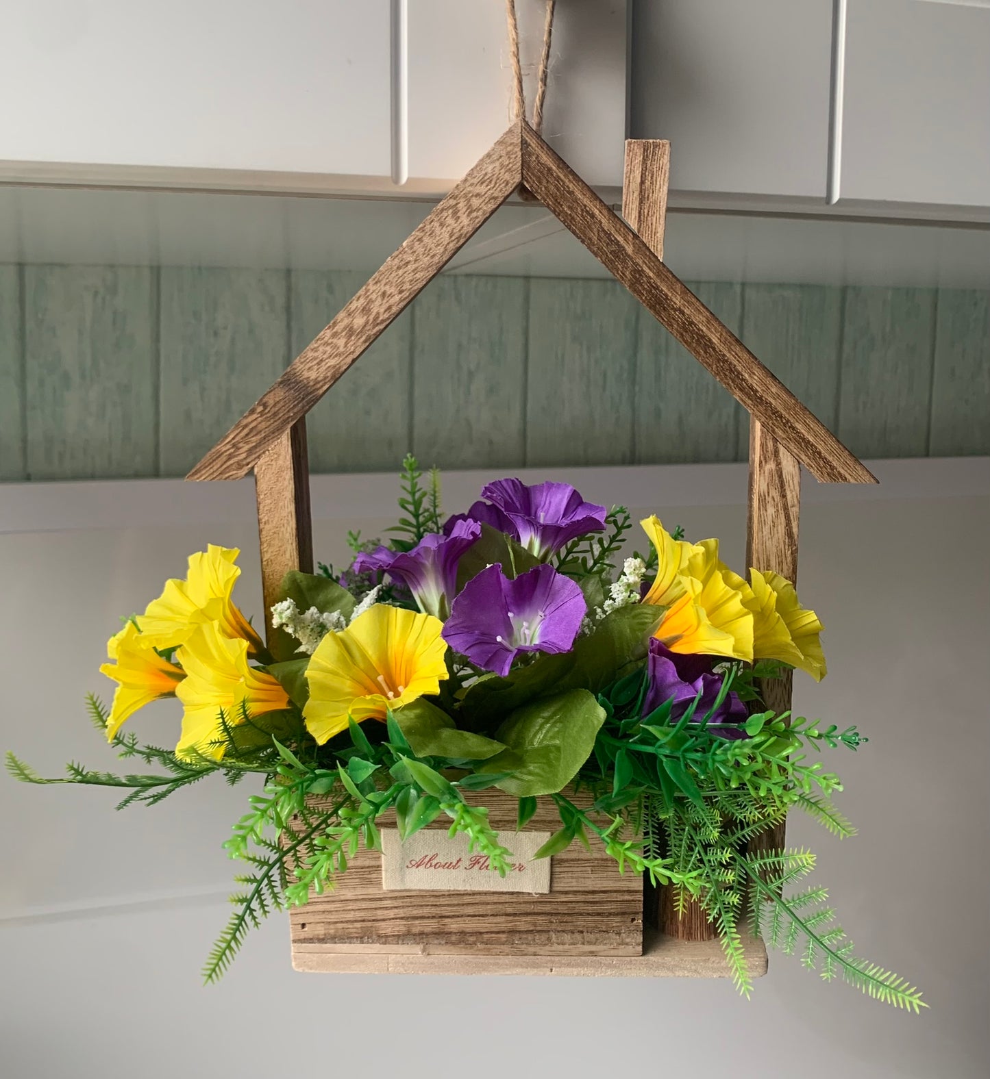 Floral Hanging Planter