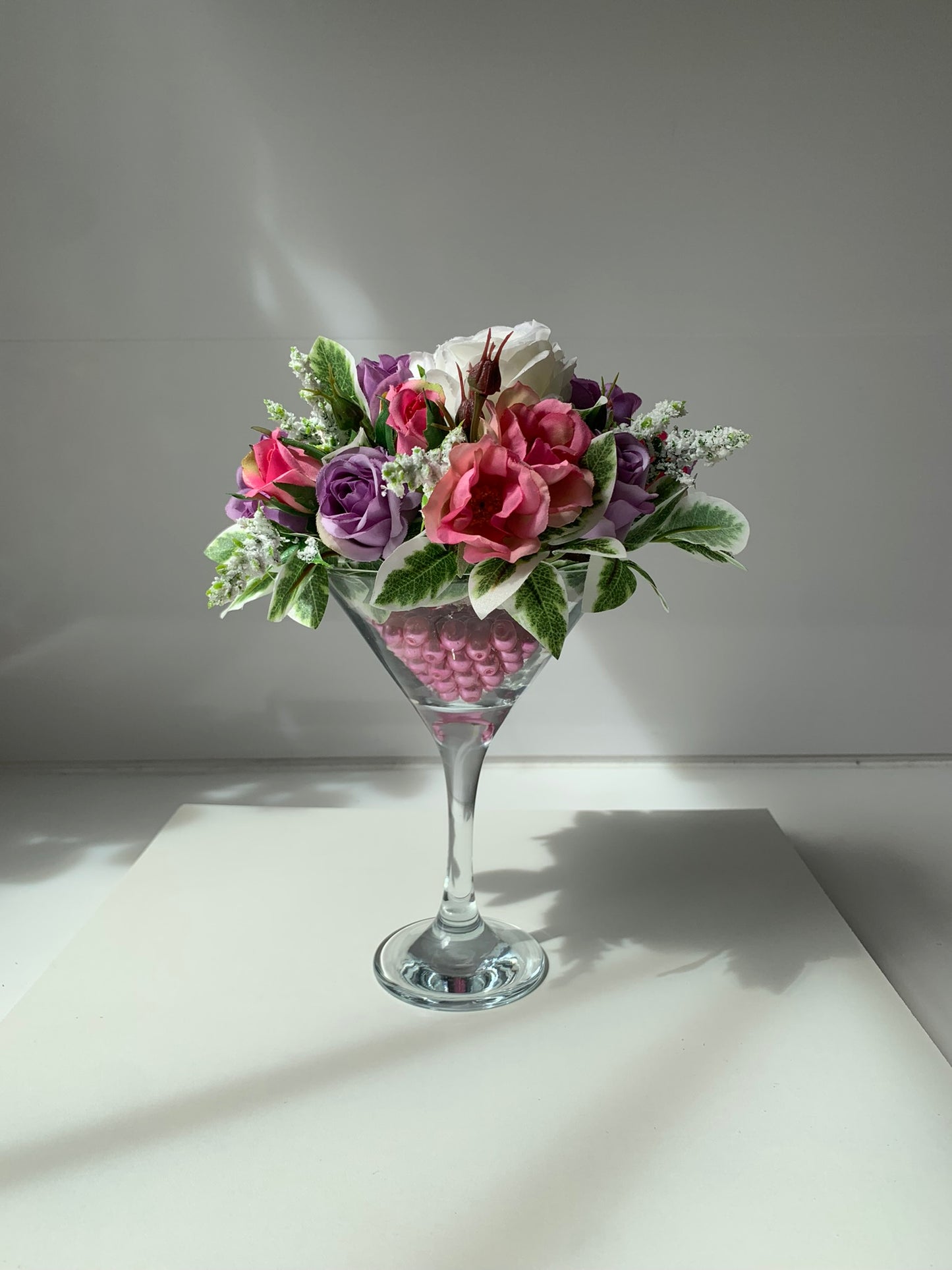 Martini Glass Arrangement