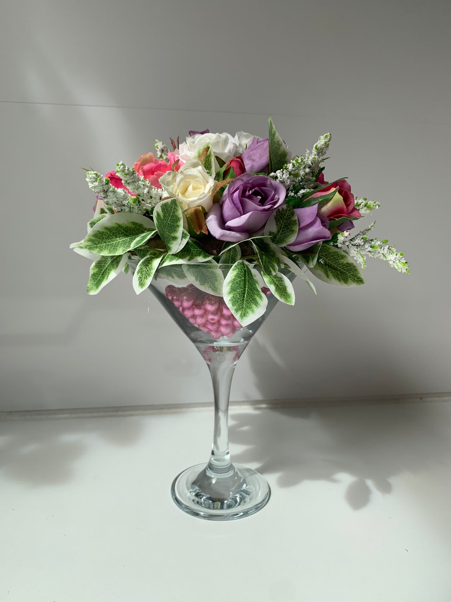 Martini Glass Arrangement