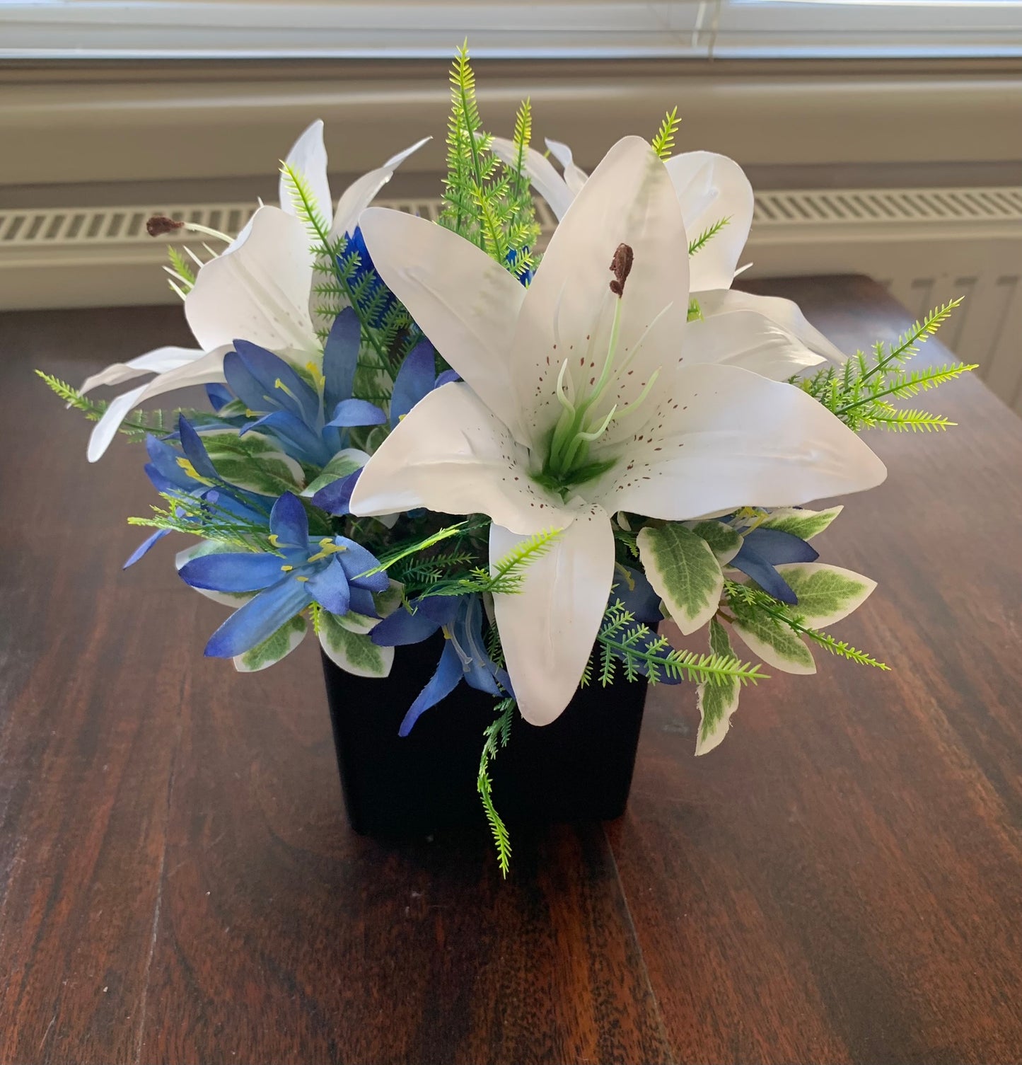 Lily Blues Floral Arrangement