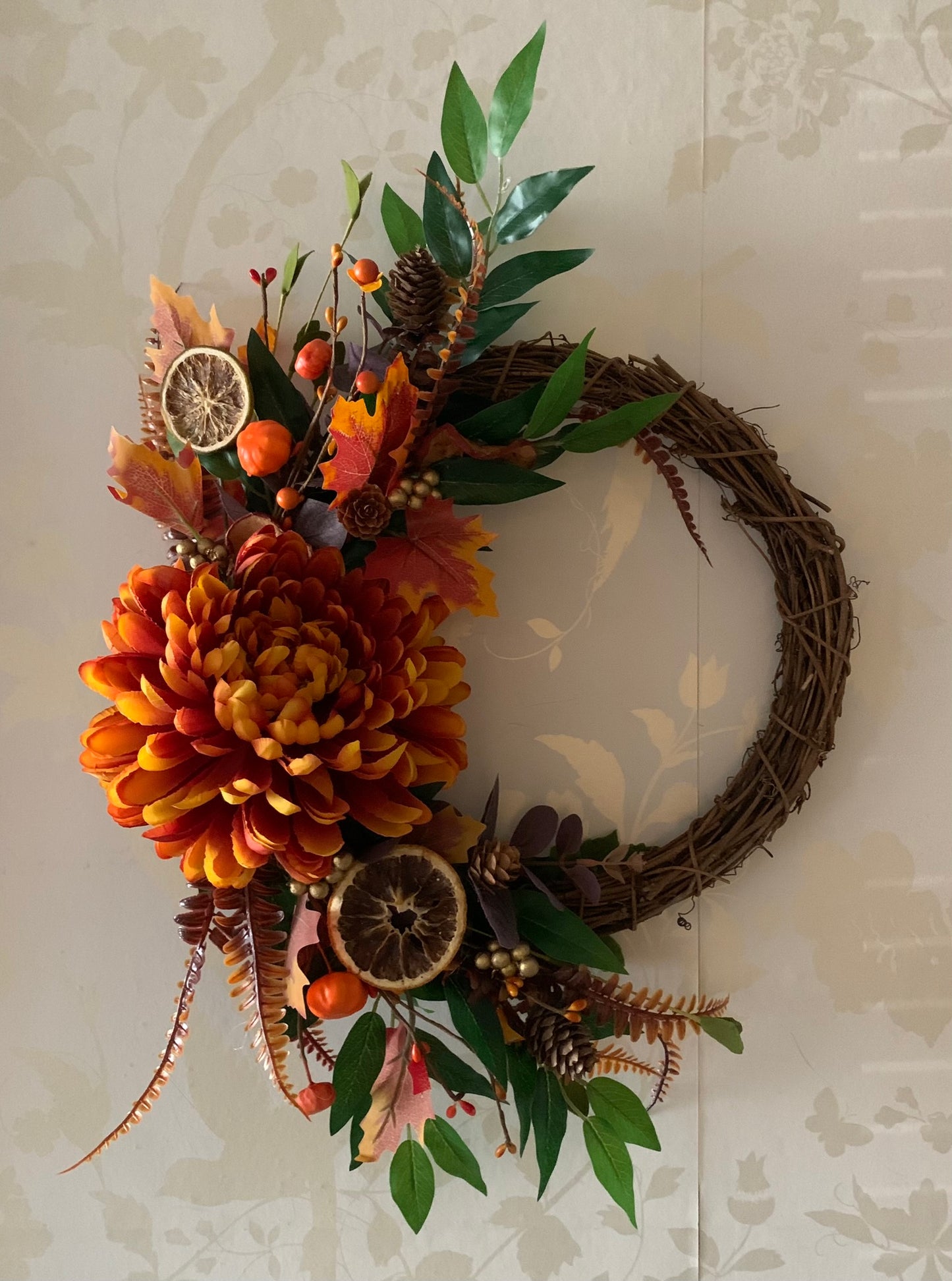 Autumn Half-Wreath