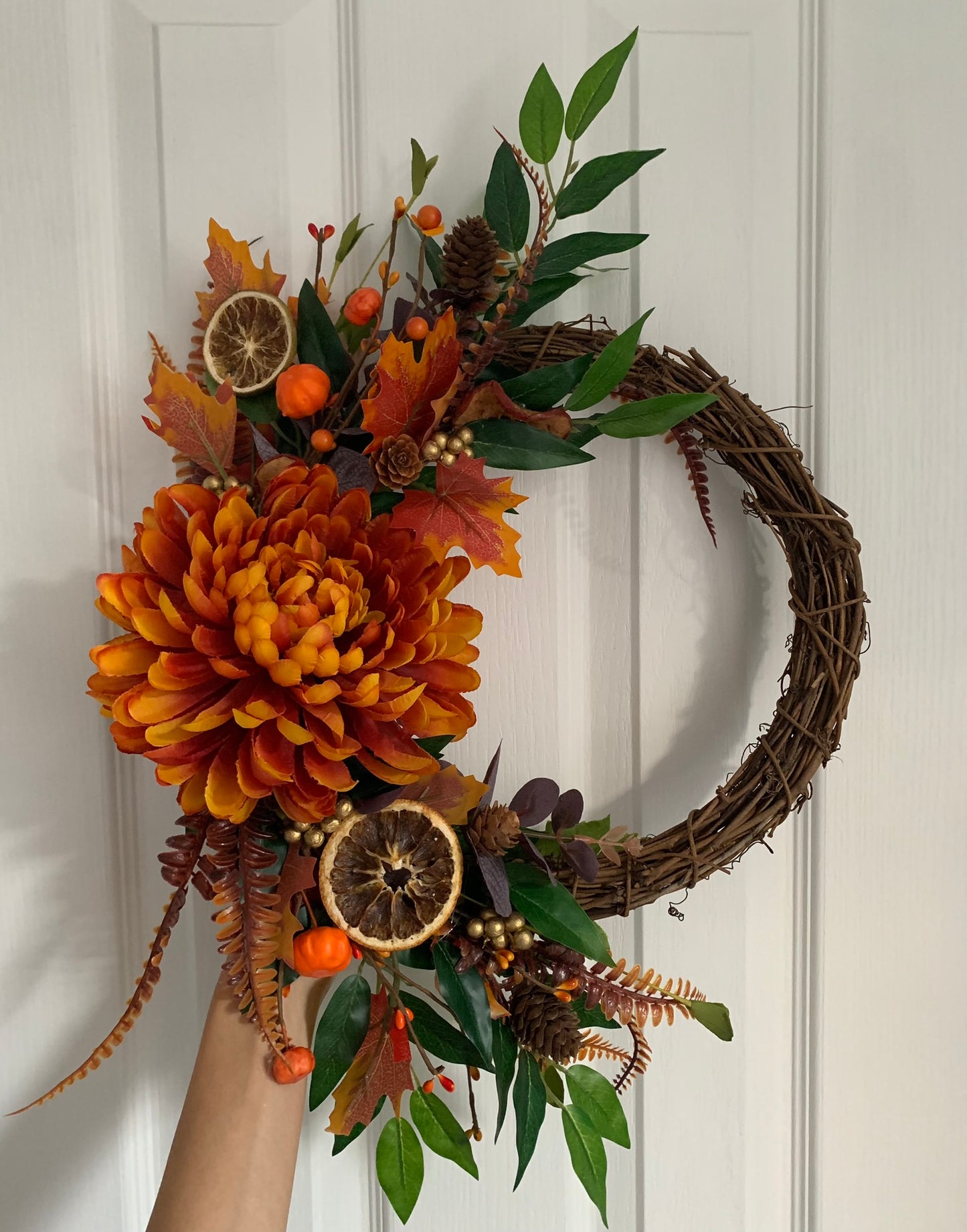 Autumn Half-Wreath