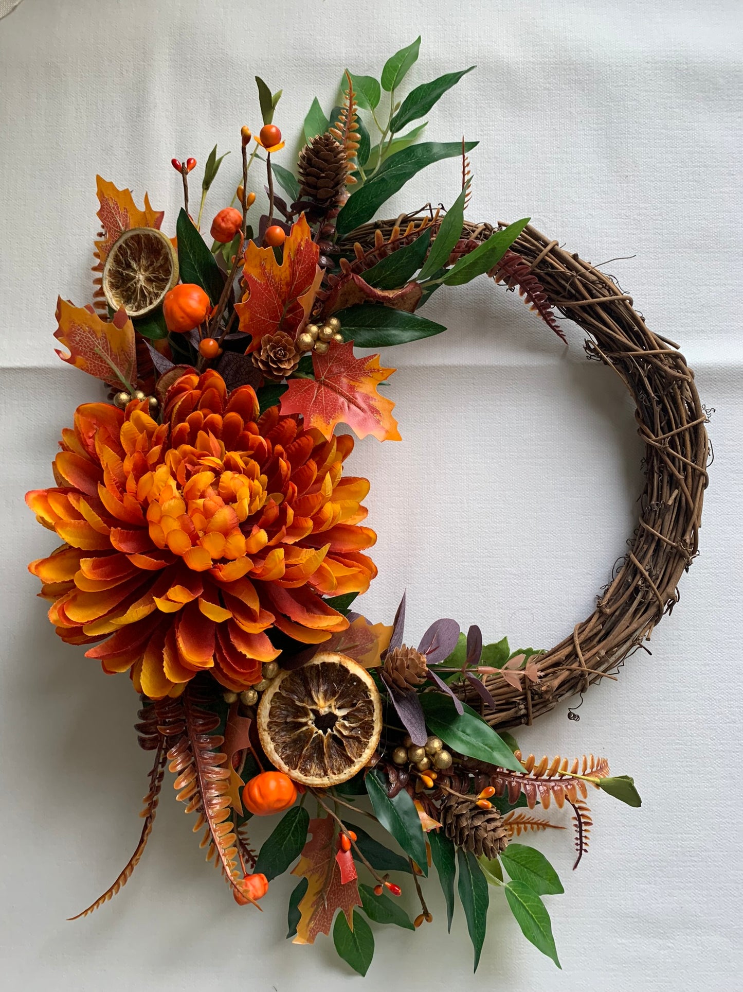 Autumn Half-Wreath