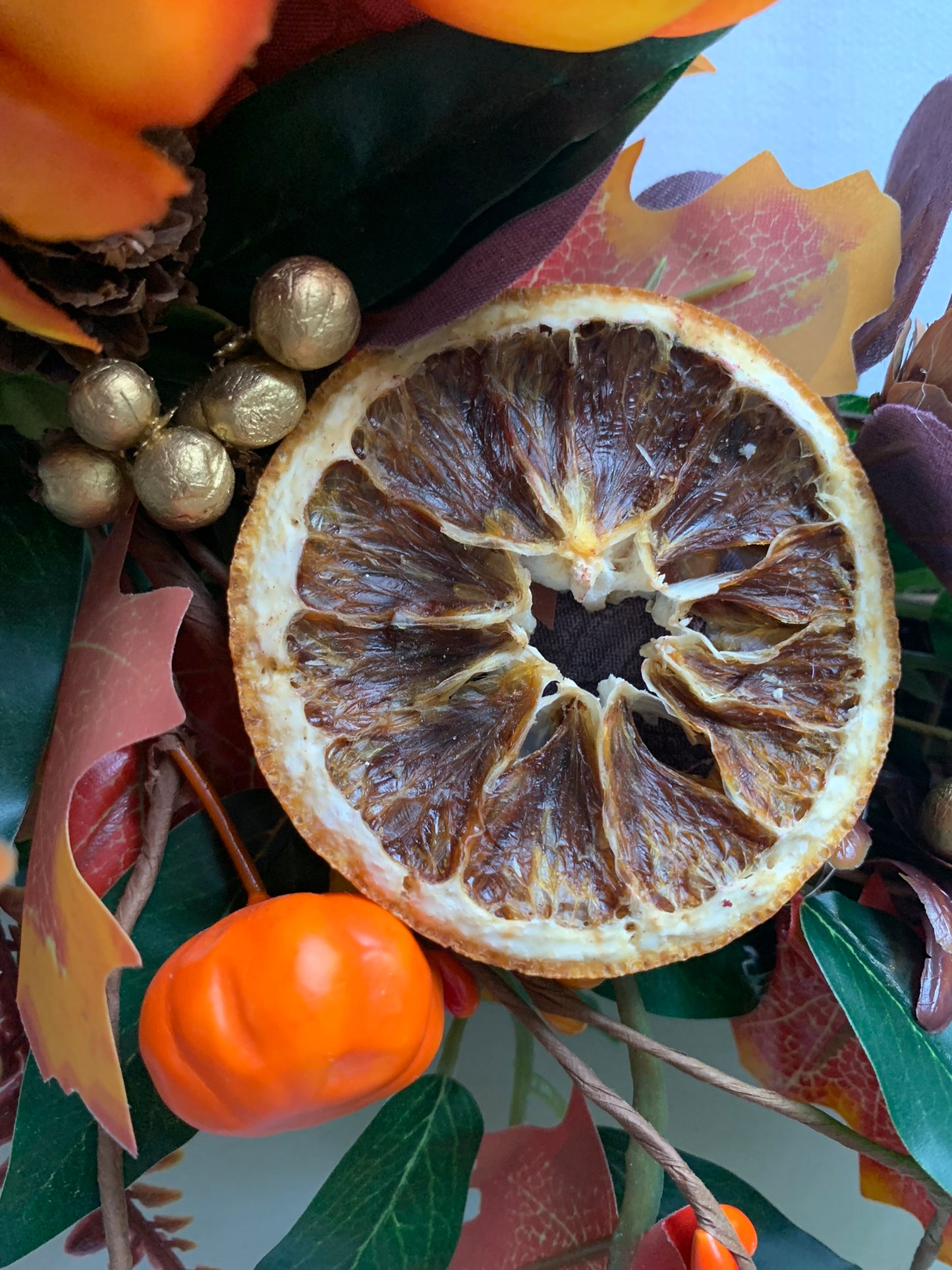 Autumn Half-Wreath