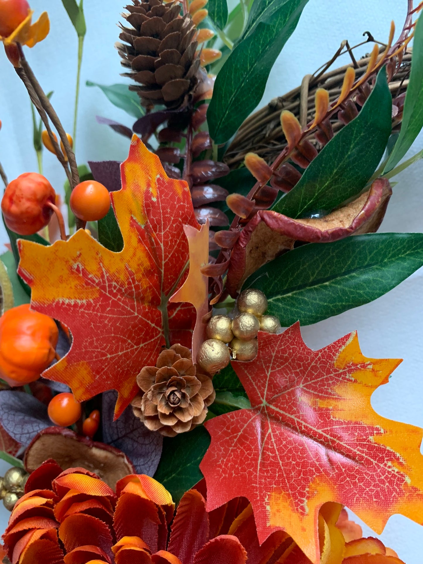 Autumn Half-Wreath